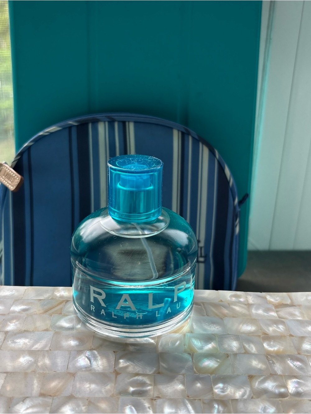 Ralph Lauren Women's Body Fragrance Bottle - Turquoise Blue